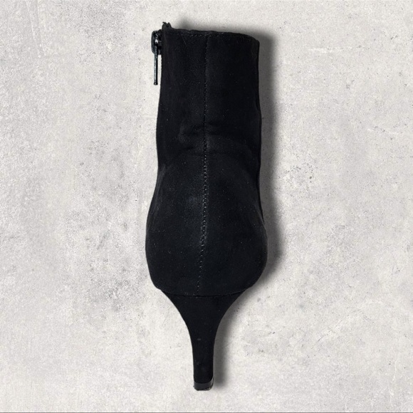 H&M Black Ankle Suede Boots - Picture 4 of 6